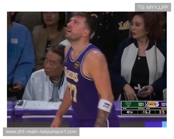 湖人热火末节决战｜里夫斯三分一剑封喉 东契奇打2+1锦上添花，湖人队史三分